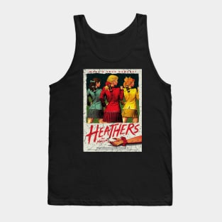 Distressed Heaters The Musical Style Tank Top